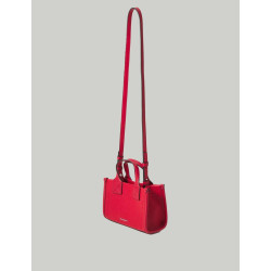 BOLSO KARL LAGERFED K/SKUARE SM TOTE GRAINY ROJO