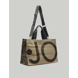 BOLSO LIU.JO BOLSOS L TOTE MONOGRAM JACQUARD MARRÓN