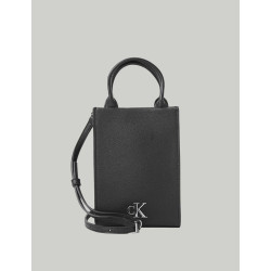 BOLSO CALVIN KLEIN MINIMAL MONOGRAM TOTE18 NEGRO