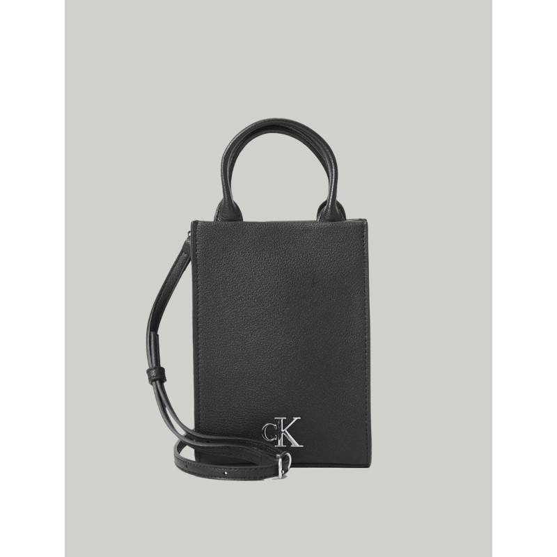 BOLSO CALVIN KLEIN MINIMAL MONOGRAM TOTE18 NEGRO