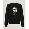 SUDADERA KARL LAGERFED IKONIK 2.0 SWEARTSHIRT NEGRO