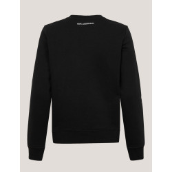 SUDADERA KARL LAGERFED IKONIK 2.0 SWEARTSHIRT NEGRO