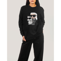 SUDADERA KARL LAGERFED IKONIK 2.0 RS SWEARTSHIRT NEGRO