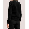 SUDADERA KARL LAGERFELD BOUCLE PROFILE SWEATSHIRT NEGRO