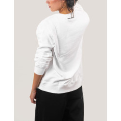 SUDADERA KARL LAGERFED IKONIK 2.0 SWEARTSHIRT BLANCO