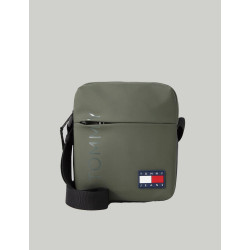 BANDOLERA TOMMY HILFIGER TJM DAILY + REPORTER VERDE