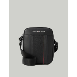 BANDOLERA TOMMY HILFIGER TH FOUNDATION MINIREPORTER NEGRO