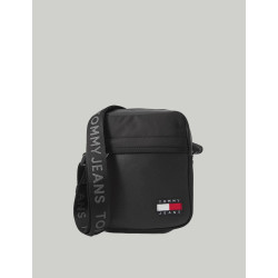 BANDOLERA TOMMY HILFIGER TJM DAILY ELEVATED REPORTER NEGRO