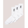 CALCETÍN ON RUNNING LOGO SOCK BLANCO