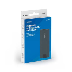 CAJA EXTERNA DISCO DURO SSD M2 NVME SAVIO AK 67