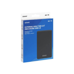 CARCASA EXTERNA DISCO DURO HDD SDD 25 AK 73 73