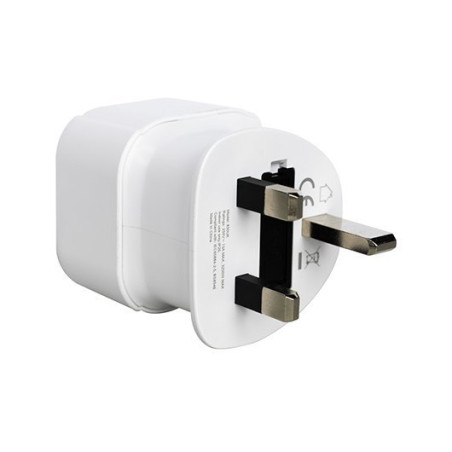 ADAPTADOR ENCHUFE VIAJE ESPANA A UK SAVIO AP 04
