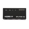 SPLITTER 1X2 HDMI FULL HD 3D SAVIO CL 42 NEGRO