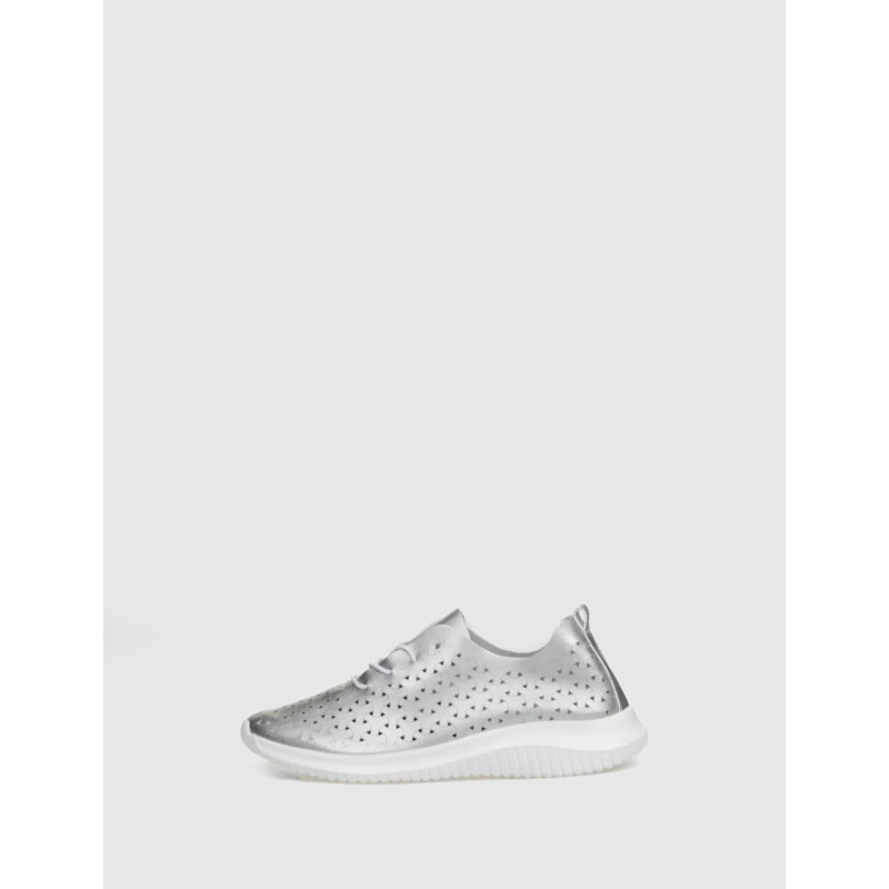 ZAPATILLA EOLIGEROS LIBERTE PLATA