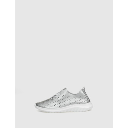 ZAPATILLA EOLIGEROS LIBERTE PLATA
