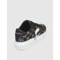 ZAPATILLA KARL LAGERFED KAPRI NFT PENDANT RHINESTONES NEGRO