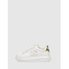 ZAPATILLA KARL LAGERFED KAPRI MAISON KARL LACE BLANCO/ORO