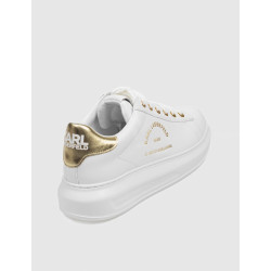 ZAPATILLA KARL LAGERFED KAPRI MAISON KARL LACE BLANCO/ORO