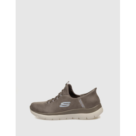 ZAPATILLA SKECHERS SUMMITS TAUPE