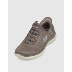 ZAPATILLA SKECHERS SUMMITS TAUPE