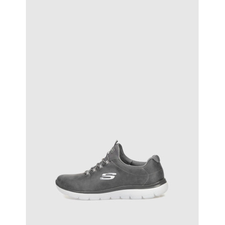 ZAPATILLA SKECHERS SUMMITS-ITZ BAZIK PLOMO