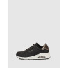 ZAPATILLA SKECHERS UNO - SHIMMER AWAY NEGRO