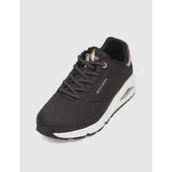 ZAPATILLA SKECHERS UNO - SHIMMER AWAY NEGRO