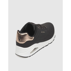 ZAPATILLA SKECHERS UNO - SHIMMER AWAY NEGRO