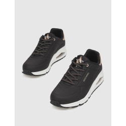 ZAPATILLA SKECHERS UNO - SHIMMER AWAY NEGRO