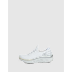 ZAPATILLA SKECHERS RELAXED FIT: D'LUX WALKER - LET IT GLOW BLANCO