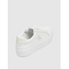 ZAPATILLA CALVIN KLEIN VULC FLATFORM LOW MG LTH BLANCO
