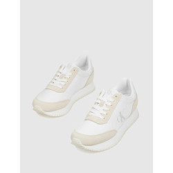 ZAPATILLA CALVIN KLEIN RUNNER LACEUP LOW MG MIX BLANCO