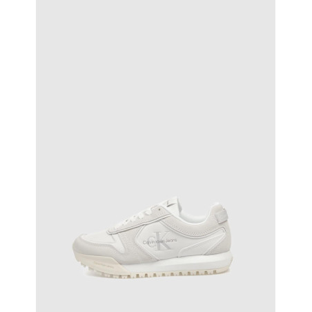 ZAPATILLA CALVIN KLEIN TOOTHY RUNNER IRREGULAR LINES W BLANCO