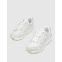 ZAPATILLA CALVIN KLEIN TOOTHY RUNNER IRREGULAR LINES W BLANCO