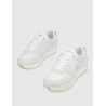 ZAPATILLA CALVIN KLEIN TOOTHY RUNNER IRREGULAR LINES W BLANCO