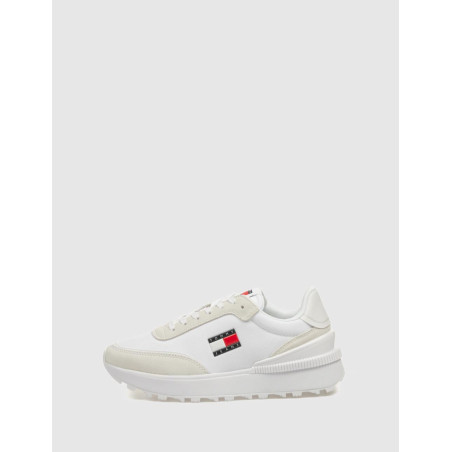 ZAPATILLA TOMMY HILFIGER TJW TECH RUNNER ESS BLANCO