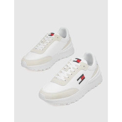 ZAPATILLA TOMMY HILFIGER TJW TECH RUNNER ESS BLANCO