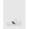 ZAPATILLA TOMMY HILFIGER ICON COURT SNEAKERS STRIPES BLANCO