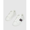 ZAPATILLA TOMMY HILFIGER ICON COURT SNEAKERS STRIPES BLANCO