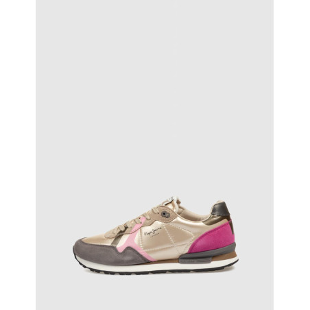 ZAPATILLA PEPE JEANS BRIT PRINTS NUDE