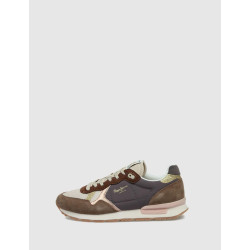 ZAPATILLA PEPE JEANS BRIT MIXT MARRÓN