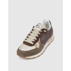 ZAPATILLA PEPE JEANS BRIT MIXT MARRÓN
