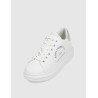 ZAPATILLA KARL LAGERFED KAPRI MAISON SEQUIN TRIM BLANCO