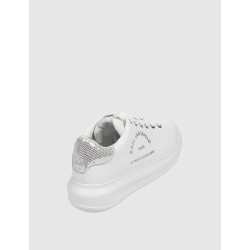ZAPATILLA KARL LAGERFED KAPRI MAISON SEQUIN TRIM BLANCO