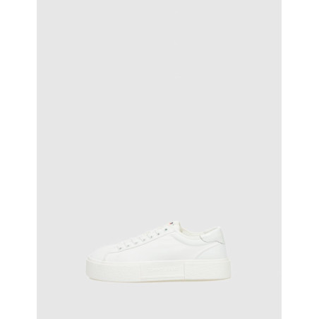 ZAPATILLA URBANA TOMMY HILFIGER TJW FOXING FLATFORM SNEAKER BLANCO