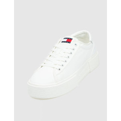 ZAPATILLA URBANA TOMMY HILFIGER TJW FOXING FLATFORM SNEAKER BLANCO