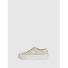 ZAPATILLA CALVIN KLEIN VULC FLATFORM ESSENTIAL MONO BEIG
