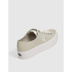 ZAPATILLA CALVIN KLEIN VULC FLATFORM ESSENTIAL MONO BEIG