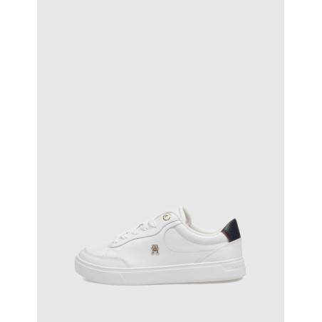 ZAPATILLA TOMMY HILFIGER ESSENTIAL CHIC COURT SNAEKER RWB BLANCO