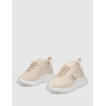 ZAPATILLA CALVIN KLEIN EVA RUNNER LOW LACE MIX ML WN ROSA